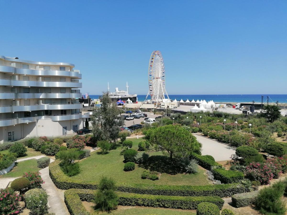 Le Bleu Soleil - Bel Appt Pour 4 Vue Mer Le Barcarès Εξωτερικό φωτογραφία